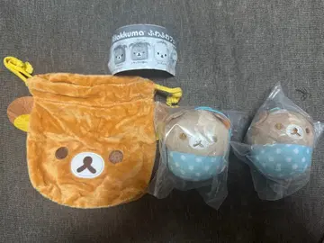 캡슐 인형 키이로이토리 머핀 카페 리락쿠마 포근 페이스
