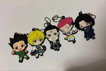 HUNTER x HUNTER 러버 키링 크라피카 클로로 히소카 페이탄