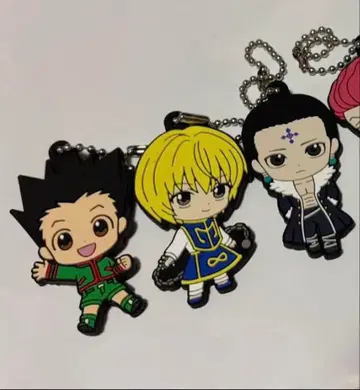 HUNTER x HUNTER 러버 키링 곤 크라피카 클로로