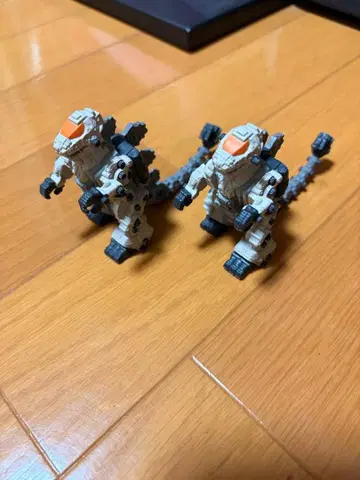 조이드 ZOIDS 고질라 소프트 비닐 2체 세트