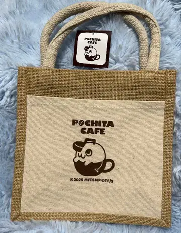 레어 체인소 맨 레제편 TSUTAYA 포치타 카페 미니 토트백