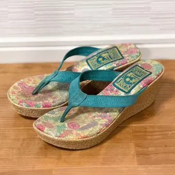 ISLAND SLIPPER 아일랜드 슬리퍼 샌들 9 꽃무늬 뮬