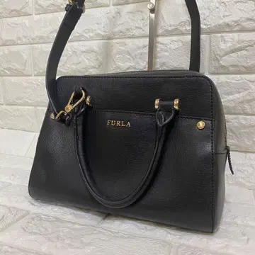 FURLA 훌라 숄더백 가죽 2way 숄더 블랙