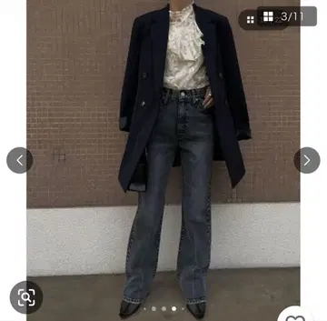 Ameri VINTAGE 블랙 데님 사이즈 25