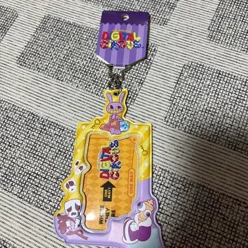 택 포함 새상품 어메이징 디지털 서커스 PVC 패스 케이스