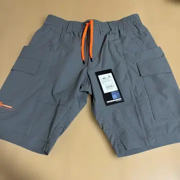 HUMMER 펀칭 하프 팬츠 차콜 L 사이즈