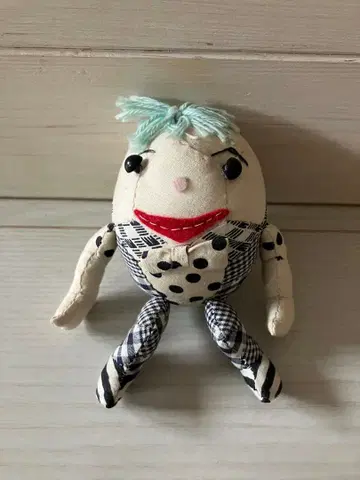 험프티 덤프티 봉제 인형 마스코트 작가 작품 이상한 나라의 앨리스 달걀