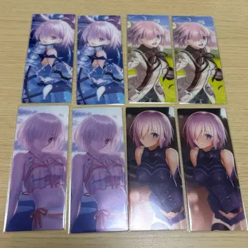 FGO 최종 재림전 편성 화면풍 랜덤 카드 마슈 세트