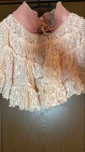 LIZ LISA 레이스 티어드 플레어 스커트