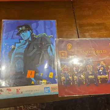 죠죠 제일복권 포스터 쿠죠 죠타로
