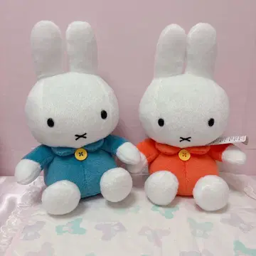 miffy 미피 봉제 인형 2개 세트 세키구치