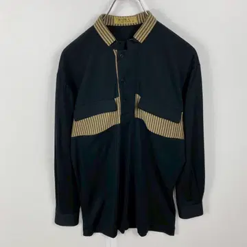 90s RAIKA COORDINATE 라이카 피케 셔츠 울 스트라이프