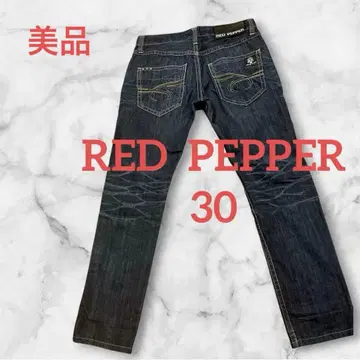 새상품급 Y2K Redpepper 스트레이트 데님 30 사이즈 스터드