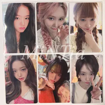 IVE LUCID DREAM HMV 혜택 트레이딩 카드 6장 컴프
