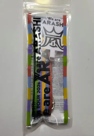 아라시 We are ARASHI 폰 탭 스트랩 새상품