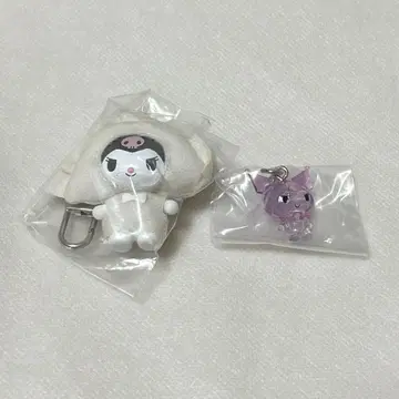 쿠로미 크리스탈 메지루시 액세서리 치비토모 오카즈 교자 산리오