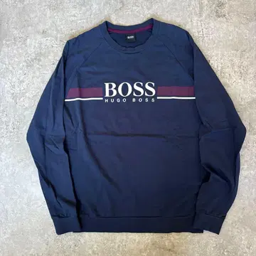 HUGO BOSS 긴팔 T셔츠 롱티 센터 로고