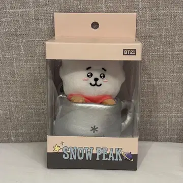 BTS 진 RJ Snowpeak 스노우피크 한국 키링 BT21
