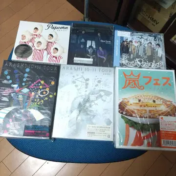 [ 미개봉 새상품 ] 아라시 ARASHI CD DVD 6세트 초회 한정판
