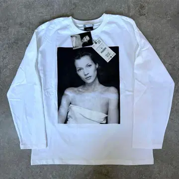미사용 새상품 택 포함 ZARA Kate Moss 긴팔T L