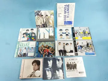 새상품 CNBLUE CD DVD 13점 종합 세트 한국 락밴드