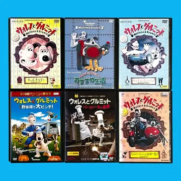 새상품 케이스 단종품 [ 월레스와 그로밋 ] 전 6권 피터 살리스 DVD