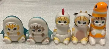 mofusand 코스프레 피규어 5개 세트