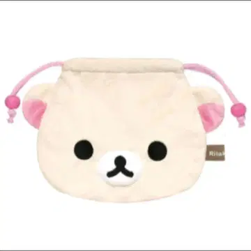 코리락쿠마 복조리 페이스 파우치