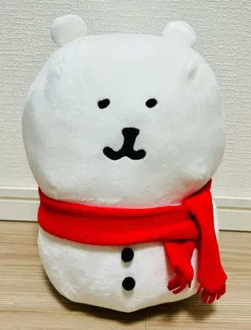 나가노 캐릭터즈 나가노의 곰 BIG 봉제 인형 눈사람
