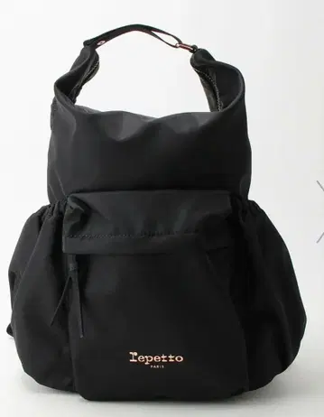 Repetto 레페토 나일론 백팩 블랙