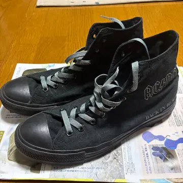 한정판 Converse 올스타 AC/DC 하이컷 스니커즈