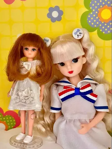 쇼와 레트로 인형 키라키라 세일러 초대 리카짱 복각판 초대 리카짱