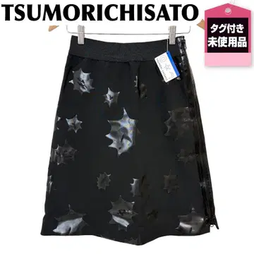 택 포함 TSUMORICHISATO 정가 3.2 사다리꼴 본딩 스커트