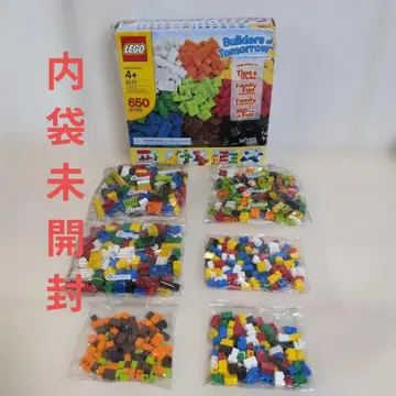 [ 상자 개봉 내부 가방 미개봉 ] 레고 기본 블록 6177 650 피스