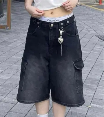 버뮤다 팬츠 하프 팬츠 한국 패션