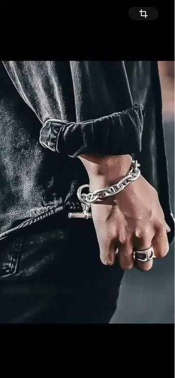 실버 925 앵커 체인 팔찌