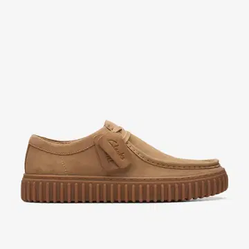 Clarks Torhill Lo Dark Sand Suede 25cm