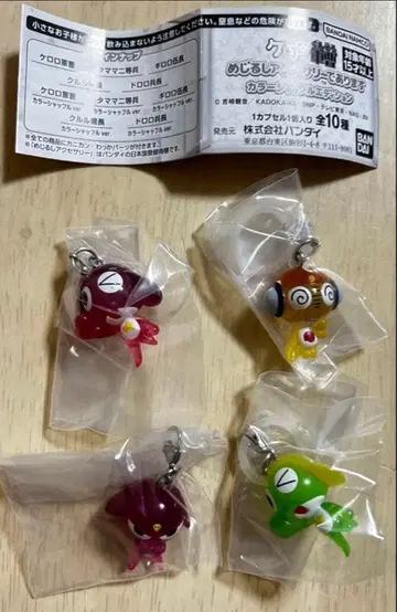 개구리 중사 케로로 메지루시 액세서리 가챠 캡슐 토이 키체인