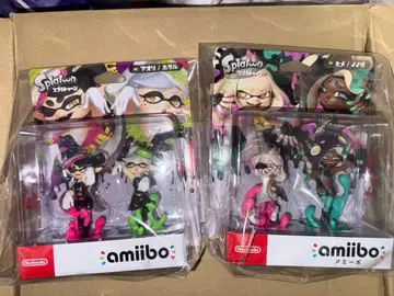 Nintendo amiibo 아오리 호타루 세트 & 히메 이이다 세트