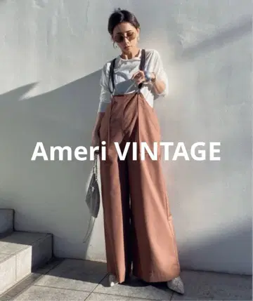 Ameri NAUGHTY SUSPENDER PANTS 아메리빈티지