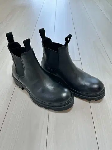 ECCO Grainer 남성용 가죽 첼시 부츠