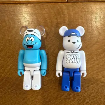 BE@RBRICK 스머프 베어브릭 스케이터 존 세트 판매