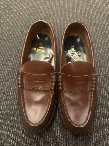 REGAL 리갈 코인 로퍼 2177 브라운 24cm
