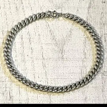 CURB CHAIN BRACELET -SILVER925- 키헤이 팔찌