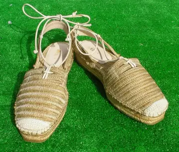 ZARA 에스파드리유 샌들 중고품 25.5~26cm s307