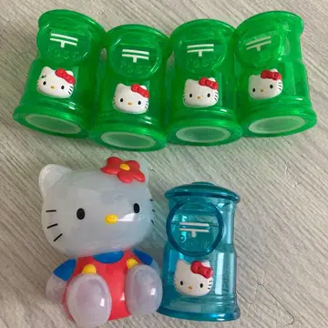 헬로키티 저금통 묶음 판매 쇼와 헤이세이 레트로 키티