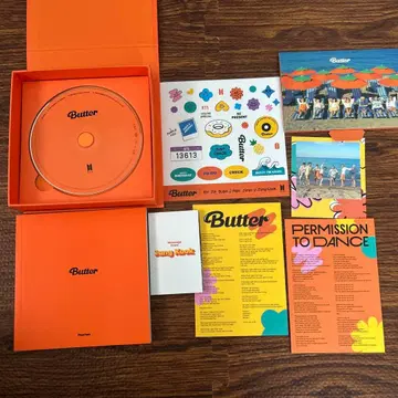 BTS Butter Peaches 앨범 CD