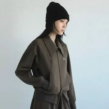 foufou 트랙 캔디 재킷 카키