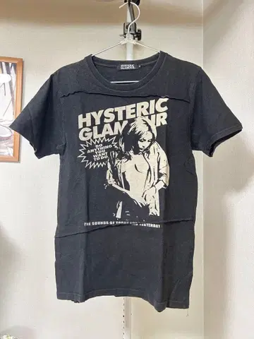 HYSTERIC GLAMOUR 티셔츠 블랙 S 여름 캐주얼