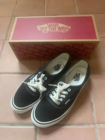 VANS Authentic 44 DX 블랙 28cm